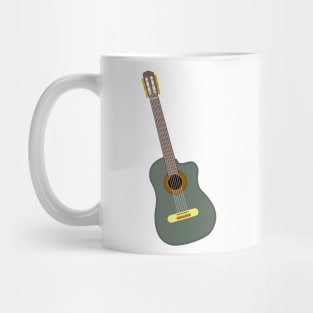 Green Guitar Mug